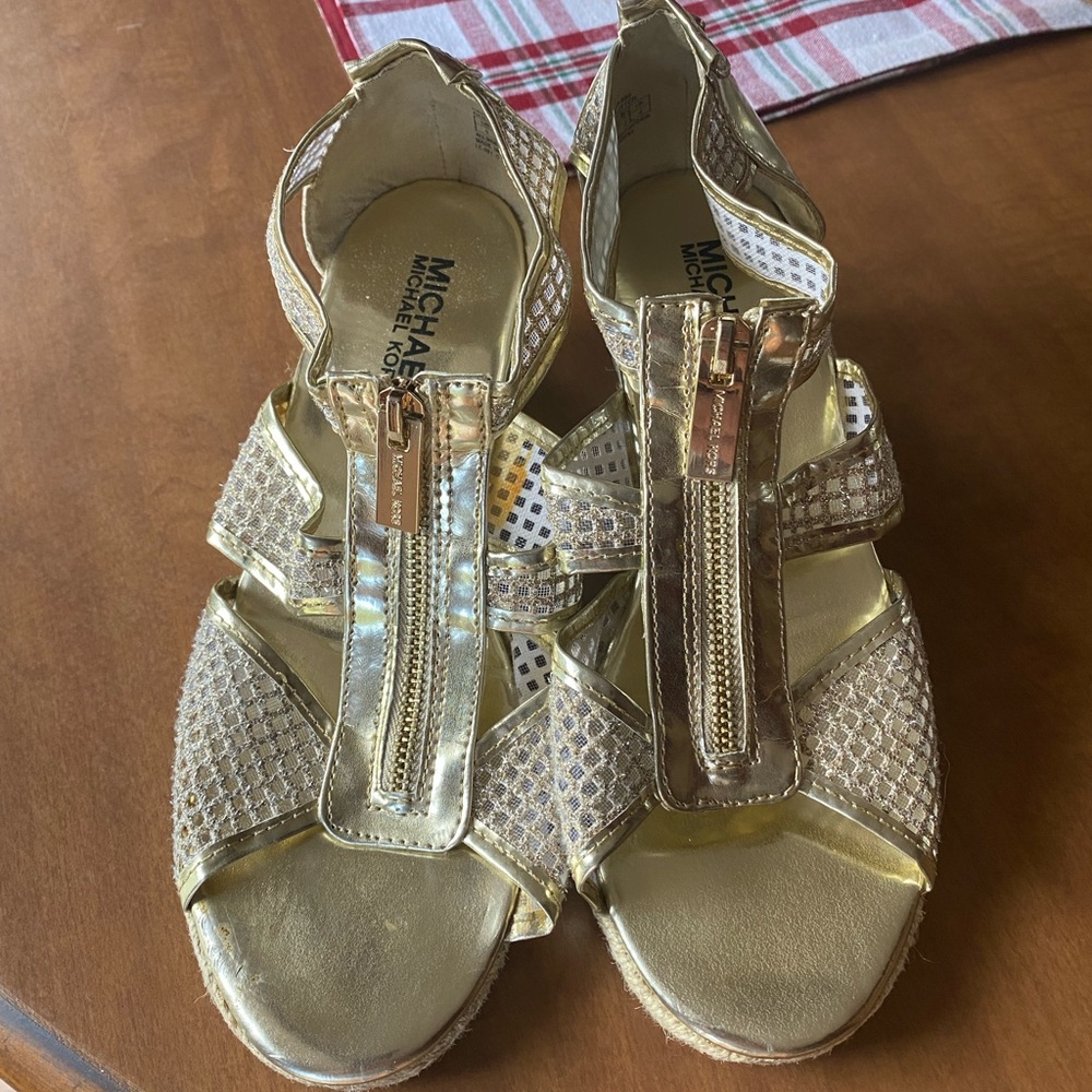 Michael Kors wedge sandals